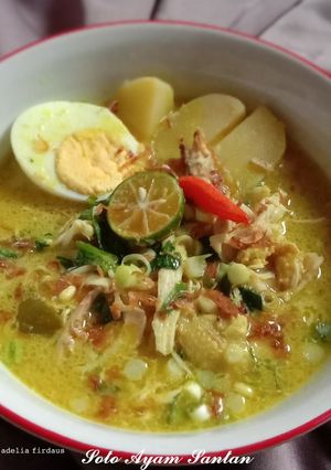Foto resep Soto Ayam Santan