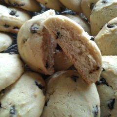 A picture of Soft Chocolate Chip Cookies.