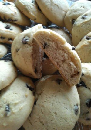 A picture of Soft Chocolate Chip Cookies.