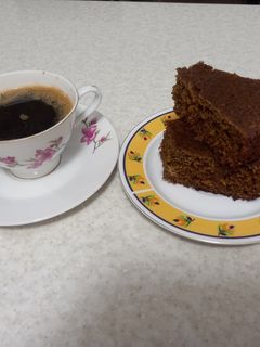 عکسی از دستور کیک آرد جو رژیمی
