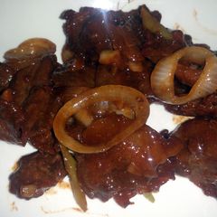 A picture of Chinese Beef Steak.
