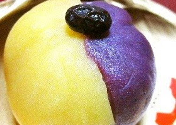 Recipe: Yummy Purple Sweet Potato Paired with Sweet Potato Chestnut Kinton