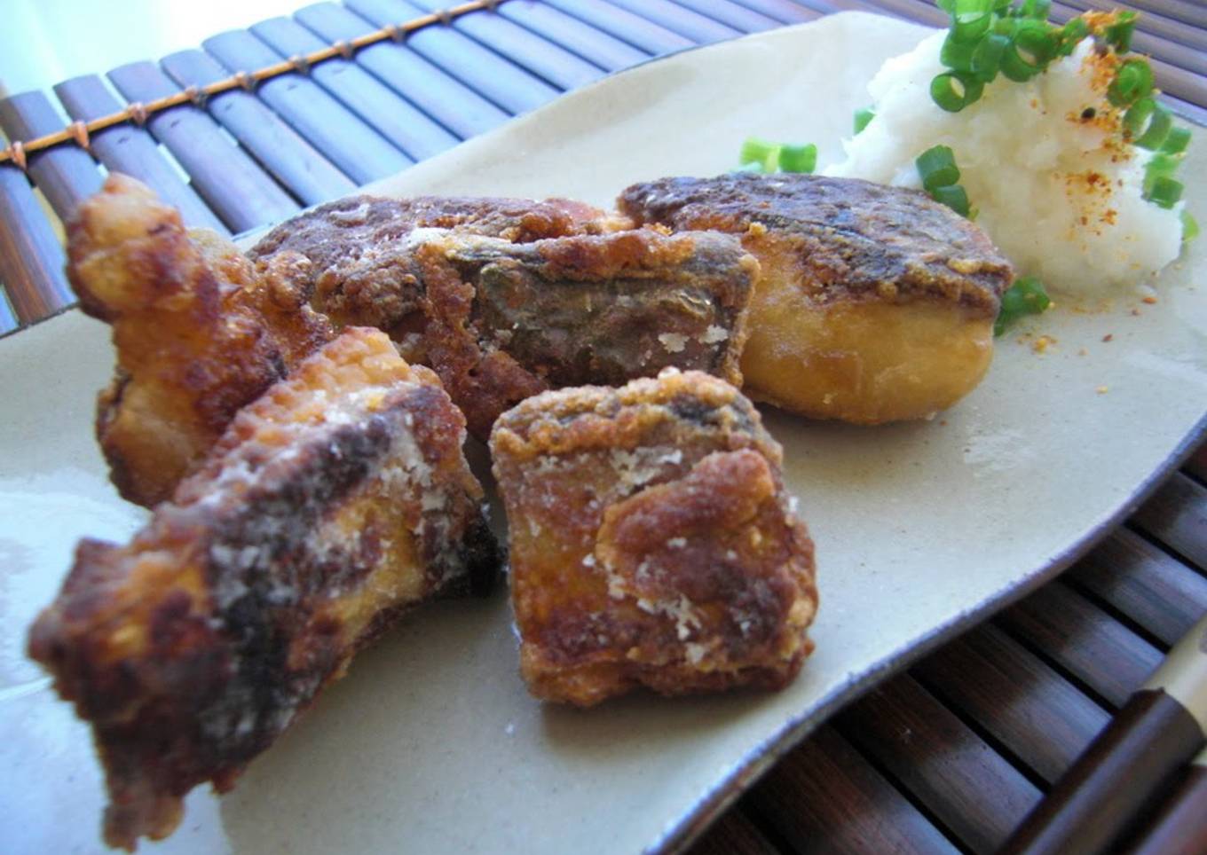 Pan-fried Mackerel Tatsuta-age