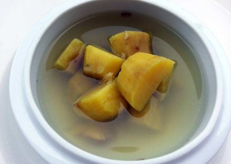 Recipe of Perfect Swert Potato Dessert /Ginger Flavour