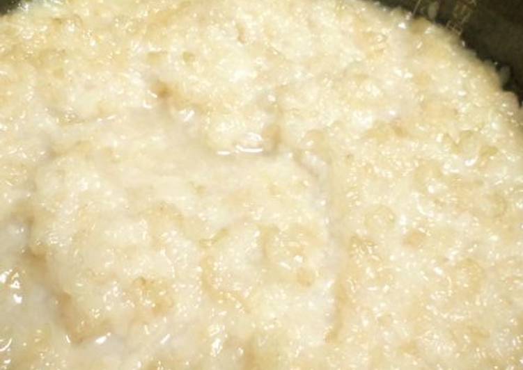 Steps to Make Ultimate Brown Rice Amazake from Germinated Brown Rice (with Miyako-Koji)