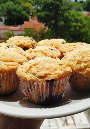 Una foto de Muffins de Arándanos