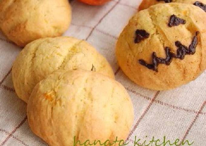 For Halloween Easy Kabocha Squash Cookies