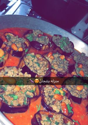 صورة لوصفة منزلة باذنجان 👌🏻🍆