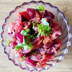A picture of Beetroot salad.