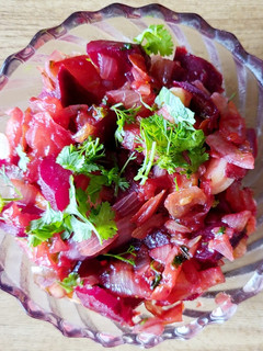 A picture of Beetroot salad.