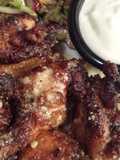 Garlic parmesan wings