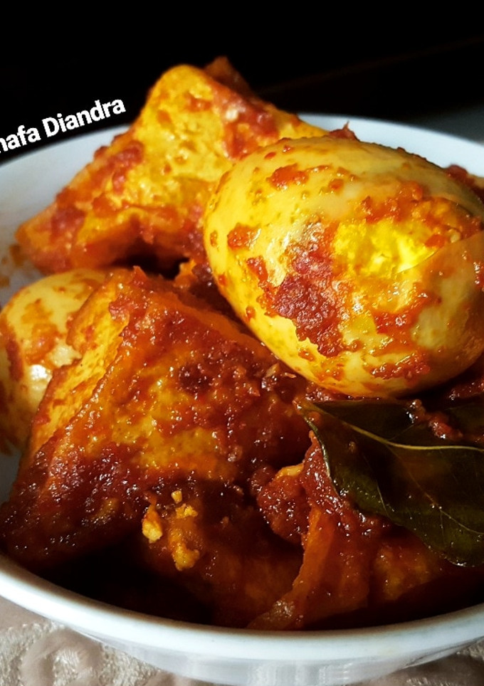 Foto resep Tahu Telur Bumbu Bali #masakanindo 🇲🇨