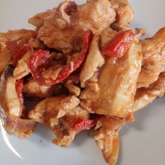 A picture of Sweet and spicy chicken.
