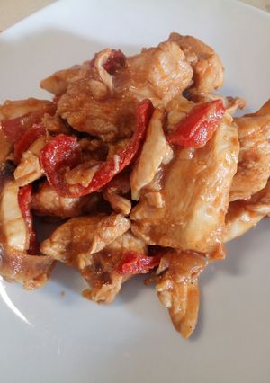 A picture of Sweet and spicy chicken.