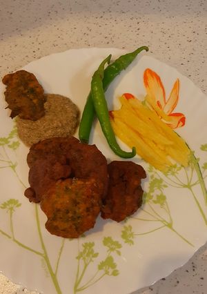 عکسی از دستور بجیه (غذای هندی)