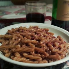 A picture of Drunken pasta.
