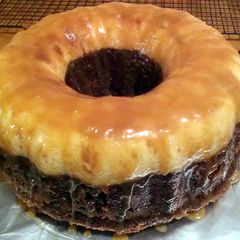 Chocoflan cake A picture of Chocoflan cake.