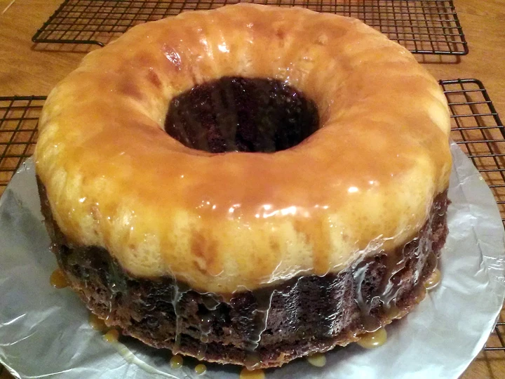 Easy Steps to Prepare Chocoflan cake the  Makes Drooling Can spoil the tongue