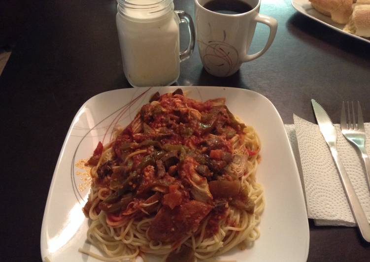 Steps to Make Award-winning Slow Cooked Made The House Smell So Dam Good Chicken Cacciatore