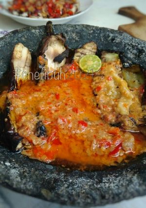 Foto resep Pecak Terong Bakar