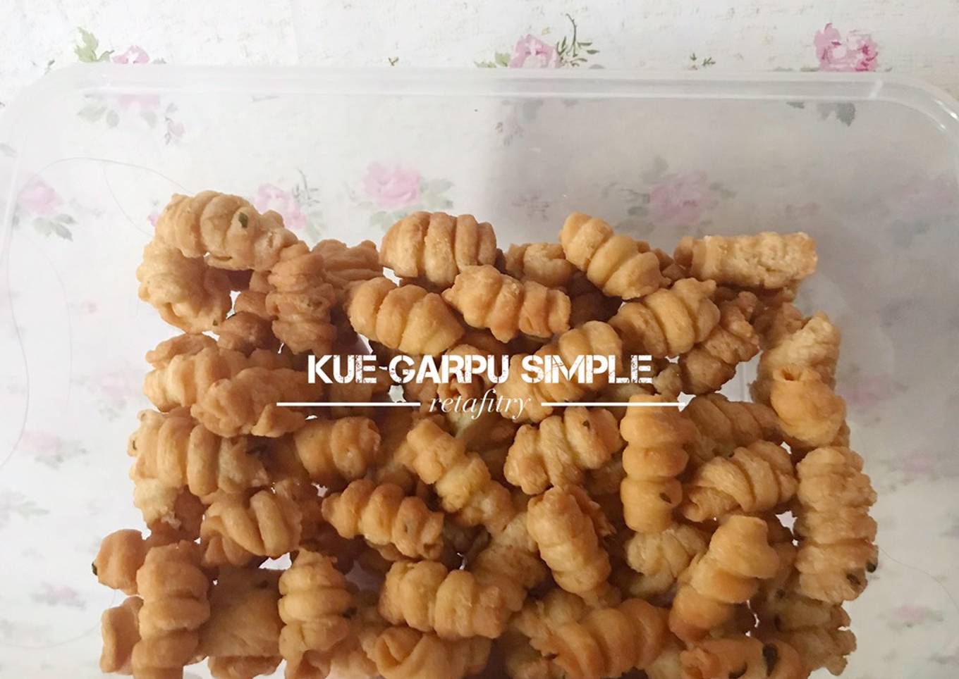 Kue Garpu Simple (a.k.a Kue Bawang)