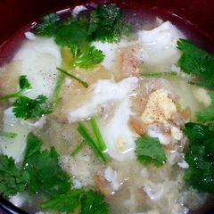 A picture of Winter cabbage soup.