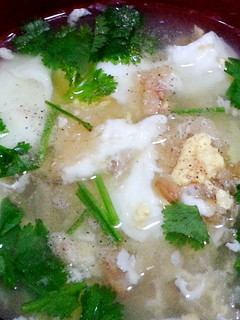 A picture of Winter cabbage soup.