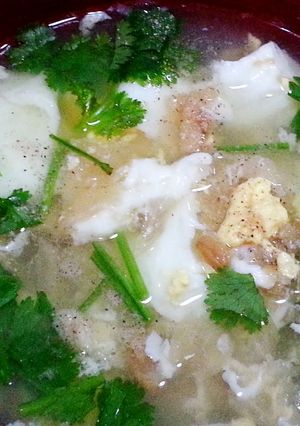 A picture of Winter cabbage soup.