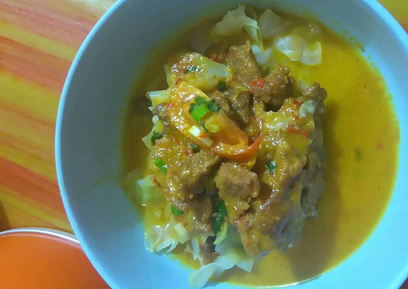 Gulai Kambing bumbu simple