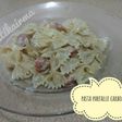 Pasta Farfalle Carbonara