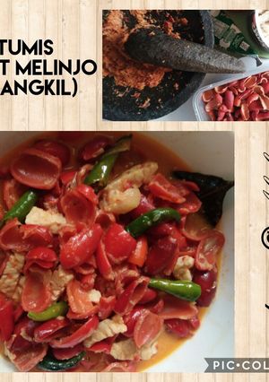 Foto resep Tumis Kulit Melinjo (tangkil)