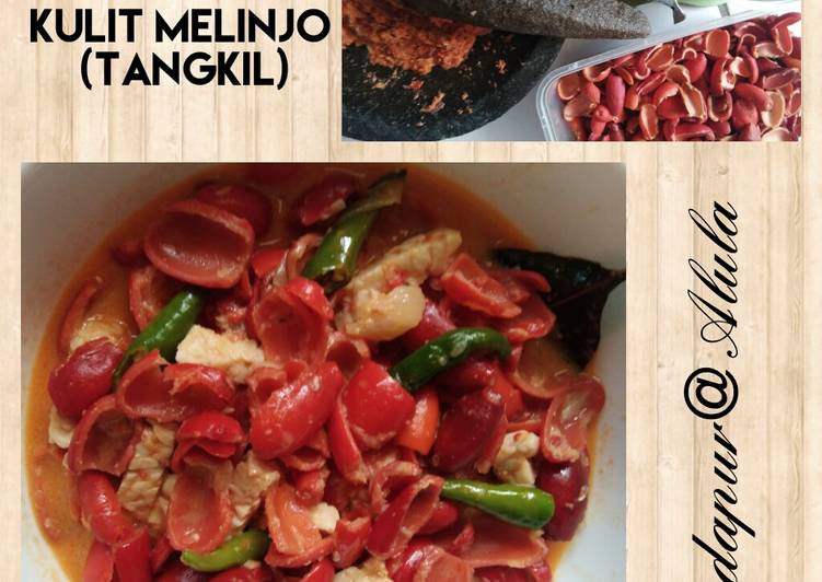 Tumis Kulit Melinjo (tangkil)