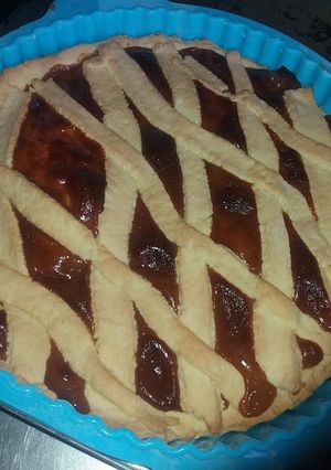 Una foto de Pasta Frola de Dulce de Leche