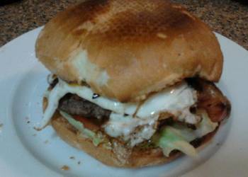Easiest Way to Make Appetizing Ladybirds U Beaut  Fair Dinkum  True Blue  Aussie Works Burger 
