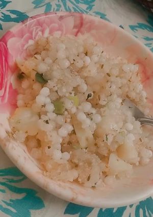 साबूदाना खिचड़ी (sabudana khichdi recipe in Hindi) रेसिपी मुख्य फोटो