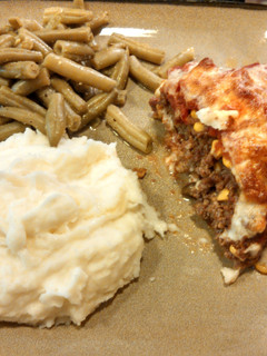 A picture of My Mexican Meatloaf.