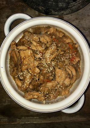 Foto resep Ayam Lada Hitam