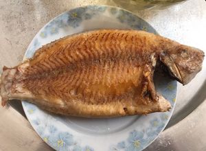 Hình của món Cá diêu hồng chiên.