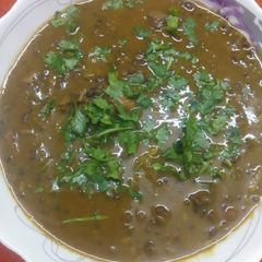 A picture of Urad daal gosht.