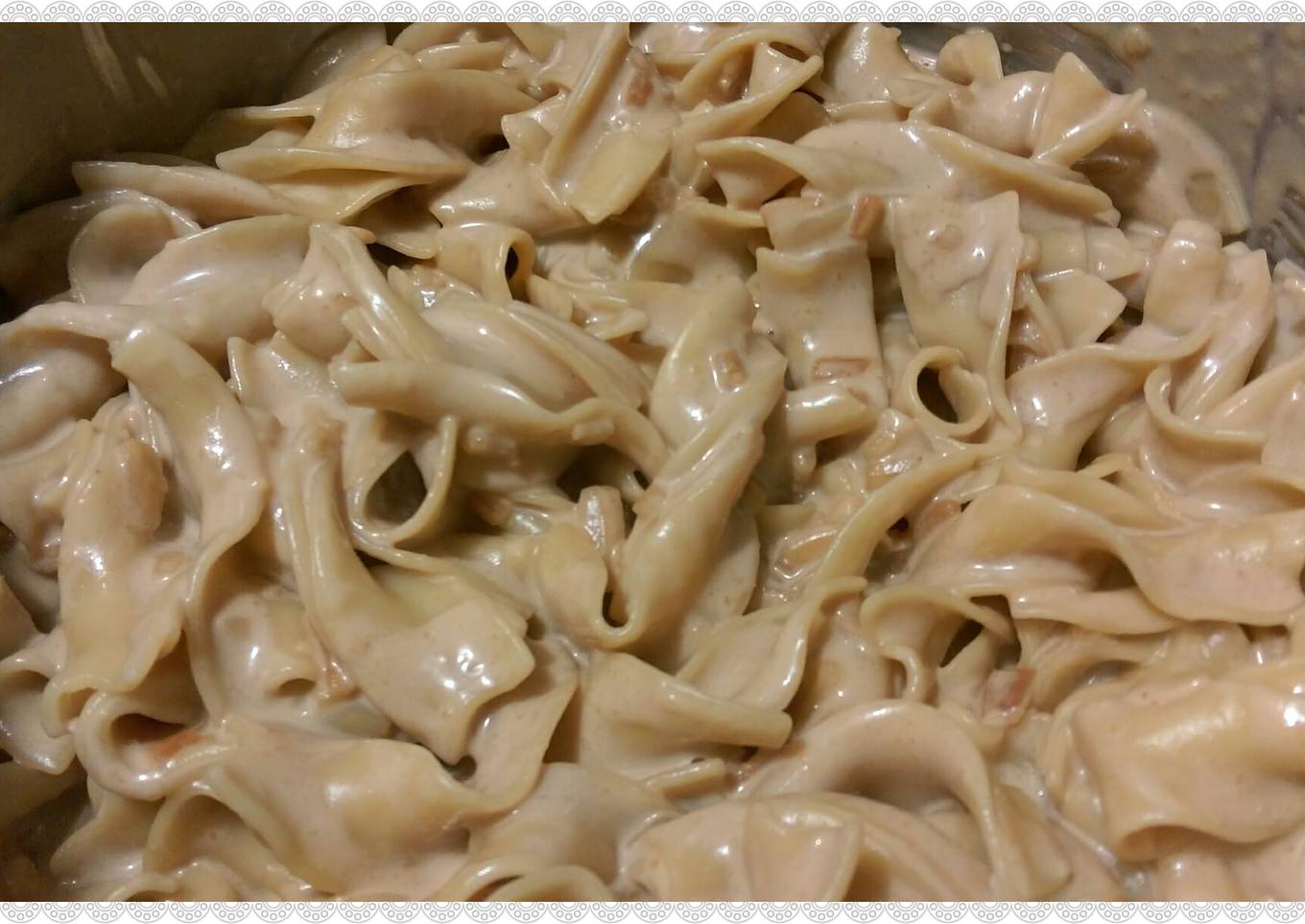 Onion Soup Flavored Noodles