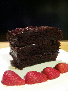 A picture of AMIEs Sacher Romantica Torte.