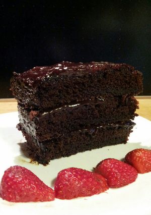 A picture of AMIEs Sacher Romantica Torte.