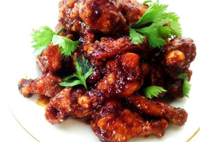 Ternyata begini loh! Cara gampang memasak Korean Chicken Wings dijamin nikmat