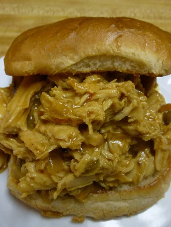 Easy Steps to Make Recipe Crock Pot Honey Mustard Pulled BBQ Chicken that is Delicious, Addictive}