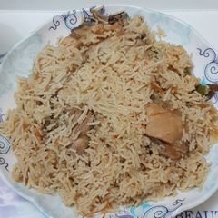 A picture of Simple chicken pulao.