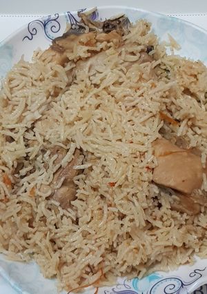 A picture of Simple chicken pulao.