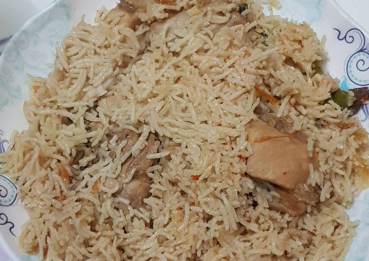 Easiest Way to Prepare Homemade Simple chicken pulao