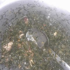 A picture of See how I cooked the cabbage leaves.