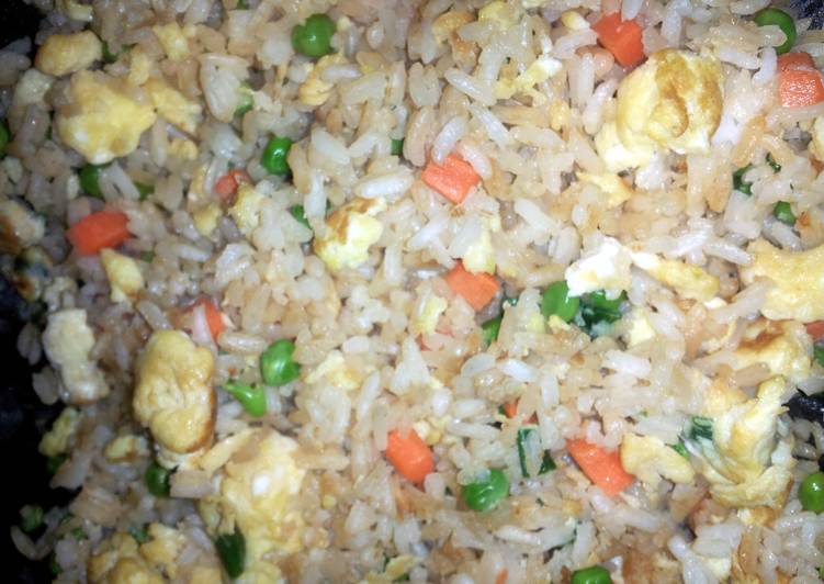 Recipe of Quick Egg fried rice