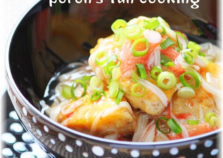 Recipe of Speedy Chicken Tender Piccata with Juicy Imitation Crab Ankake
